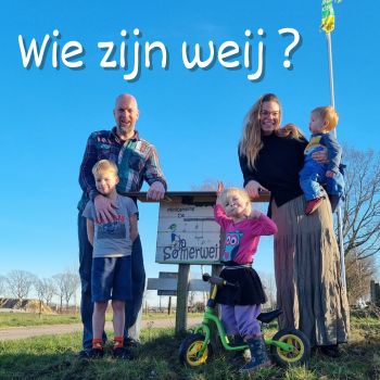 Minicamping de Somerweij, opgericht door Wilfred en Saskia in 2015 en geopend in 2016.